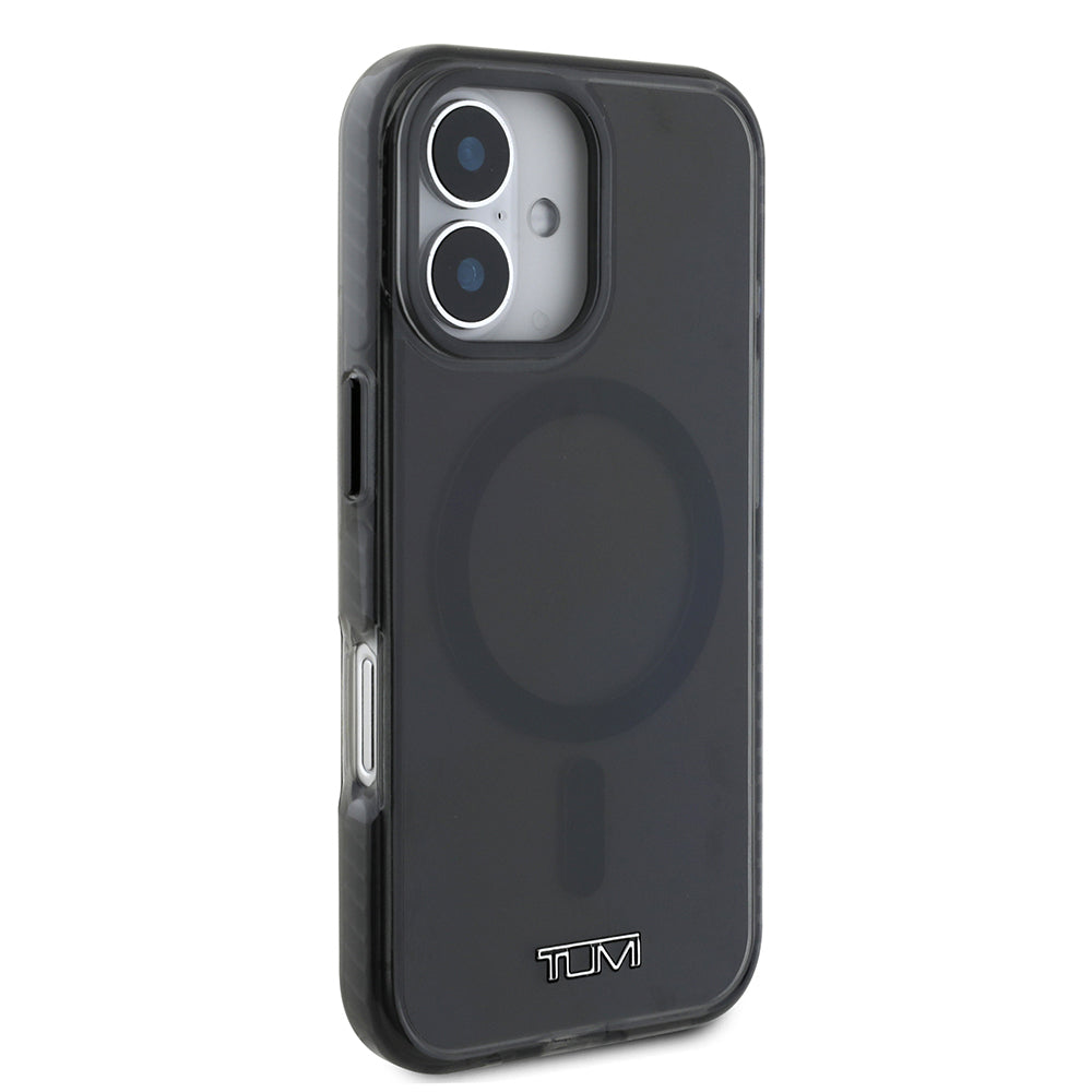 TUMI iPhone 16 Orjinal Lisanslı M-safe Şarj Özellikli Airbagli Transparan Kılıf TUMI iPhone 16 Orjinal Lisanslı M-safe Şarj Özellikli Airbagli Transparan Kılıf